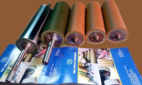 Trục cao su in Flexo